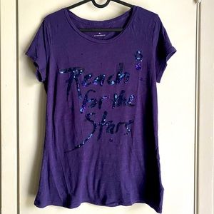Purple Express Top